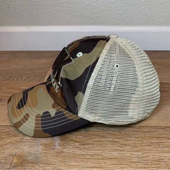 University of Kentucky Wildcats Brown Tan Camo Snapback Trucker Hat - Picture 6 of 11